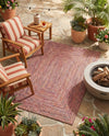Sustainable Strands Indoor-Outdoor Oasis Collection Area Rug -  Sandbar (Multi) Rectangle Multi  lifestyle 6