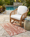 Desert Nomad Terrace Collection Area Rug - Sahara (Rust Red) Rectangle Rust Red  lifestyle 28