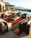 Urban Terrace Collection Area Rug -  Rooftop Rectangle Multi  lifestyle 47