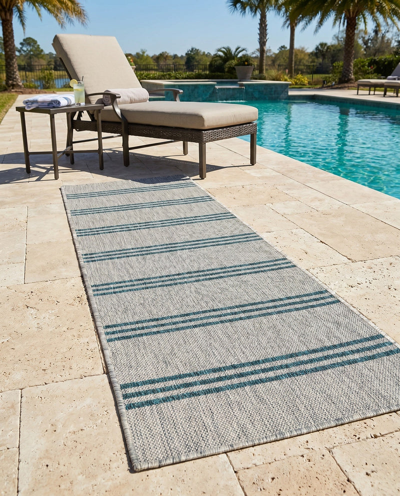 Urban Oasis Rugs Collection Area Rug -  District (Light Gray) Runner Light Gray  lifestyle 59
