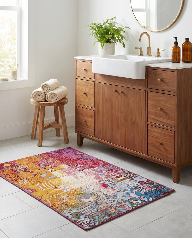 Urban Terrace Collection Area Rug -  Terrace Rectangle Multi  lifestyle 20