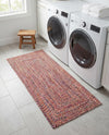 Sustainable Strands Indoor-Outdoor Oasis Collection Area Rug -  Sandbar (Multi) Runner Multi  lifestyle 56