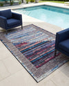 Urban Terrace Collection Area Rug -  Oasis Rectangle Multi  lifestyle 27