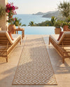 Urban Oasis Rugs Collection Area Rug -  Rooftop (Beige) Runner Beige  lifestyle 54