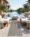 Urban Oasis Rugs Collection Area Rug -  Rooftop (Charcoal Gray) Runner Charcoal Gray  lifestyle 23