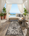Urban Oasis Rugs Collection Area Rug -  Penthouse (Charcoal Gray) Runner Charcoal Gray  lifestyle 72