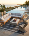 Urban Terrace Collection Area Rug -  Brooklyn Rectangle Black and White  lifestyle 54