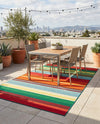Urban Terrace Collection Area Rug -  Canopy Rectangle Multi  lifestyle 14