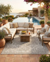 Urban Oasis Rugs Collection Area Rug -  Penthouse (Gray) Rectangle Gray  lifestyle 22