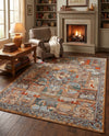 Patio Heritage Collection Area Rug -  Oasis Rectangle Multi  lifestyle 23