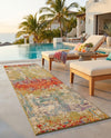 Urban Terrace Collection Area Rug -  Terrace Runner Multi  lifestyle 47