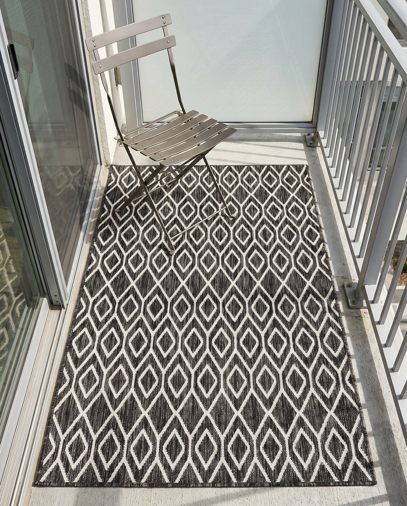 Urban Oasis Rugs Collection Area Rug -  Boulevard (Charcoal Gray) Rectangle Charcoal Gray  lifestyle 25