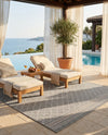 Savannah Pergola Collection Area Rug - Savannah Rectangle Gray  lifestyle 40