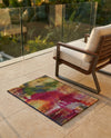 Urban Terrace Collection Area Rug -  Atrium Rectangle Multi  lifestyle 38