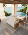 Seaside Serenity Collection Area Rug - Veranda (Light Gray) Rectangle Light Gray  lifestyle 35
