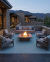Seaside Serenity Collection Area Rug - Veranda (Aquamarine) Square Aquamarine  lifestyle 69