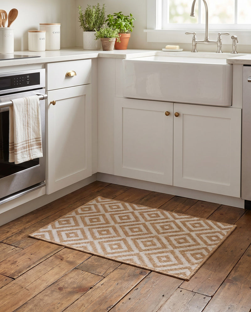 Urban Oasis Rugs Collection Area Rug -  Rooftop (Beige) Rectangle Beige  lifestyle 21