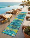 Seaside Haven Rugs Collection Area Rug -  Sandbar Runner Multi.Blue  lifestyle 63