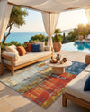 Urban Terrace Collection Area Rug -  Arbour Rectangle Multi  lifestyle 20