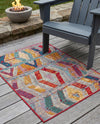 Urban Terrace Collection Area Rug -  Arcade Rectangle Multi  lifestyle 17