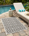 Urban Oasis Rugs Collection Area Rug -  Rooftop (Charcoal Gray) Rectangle Charcoal Gray  lifestyle 30