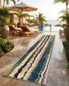 Urban Terrace Collection Area Rug -  Capri Runner Multi  lifestyle 69