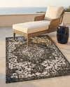 Urban Oasis Rugs Collection Area Rug -  Penthouse (Charcoal Gray) Rectangle Charcoal Gray  lifestyle 32