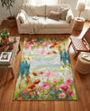 Seaside Blooms Collection Area Rug -  Amalfi Rectangle Multi  lifestyle 18