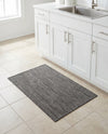 Seaside Serenity Collection Area Rug - Veranda (Black) Rectangle Black  lifestyle 38