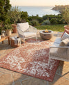 Urban Oasis Rugs Collection Area Rug -  Penthouse (Rust Red) Rectangle Rust Red  lifestyle 26