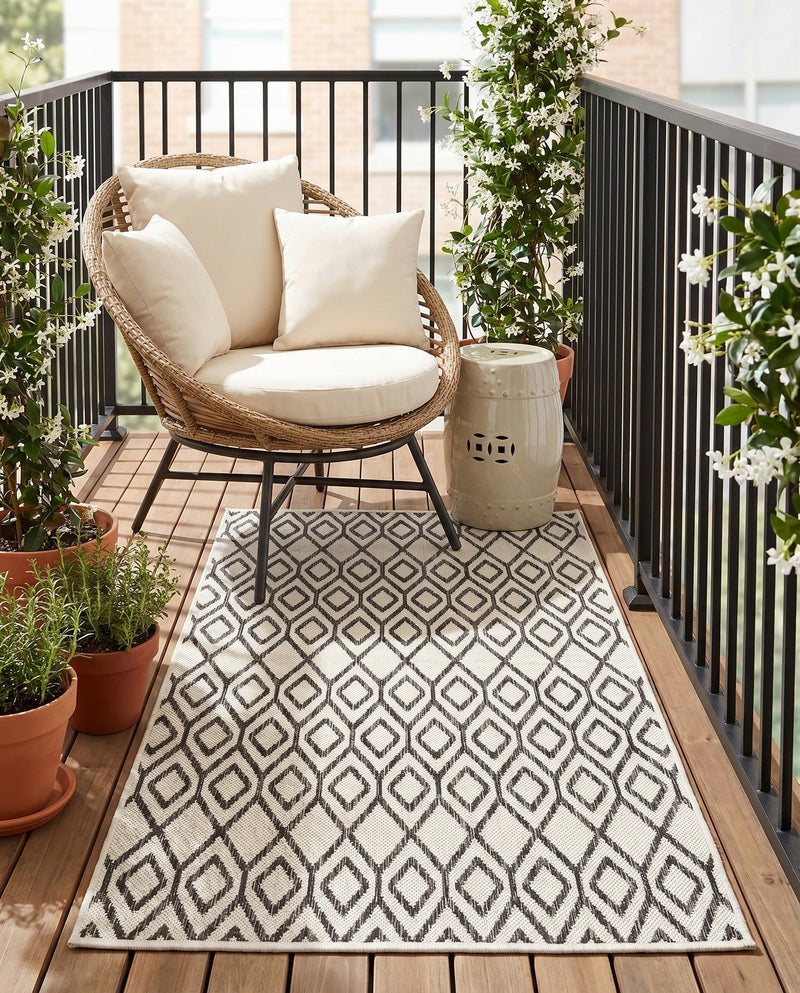 Urban Oasis Rugs Collection Area Rug -  Boulevard (Ivory) Rectangle Ivory  lifestyle 6