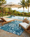 Seaside Haven Rugs Collection Area Rug -  Wavecrest Rectangle Blue  lifestyle 13