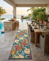 Seaside Haven Rugs Collection Area Rug -  Nautical Runner Multi  lifestyle 60