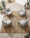 Coastal Terrace Collection Area Rug -  Pelican Square Multi  lifestyle 35