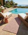 Urban Terrace Collection Area Rug -  Astoria (Rust Red) Runner Rust Red  lifestyle 37