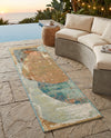 Urban Terrace Collection Area Rug -  Portico Runner Multi  lifestyle 14