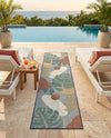 Coastal Terrace Collection Area Rug -  Boardwalk Runner Blue  lifestyle 47