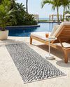 Urban Oasis Rugs Collection Area Rug -  Terrace (Black) Runner Black  lifestyle 73