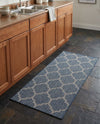 Savannah Pergola Collection Area Rug - Arbor (Navy Blue) Runner Navy Blue  lifestyle 51
