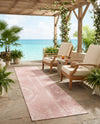 Desert Nomad Terrace Collection Area Rug - Sahara (Pink) Runner Pink  lifestyle 26