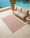 Urban Oasis Rugs Collection Area Rug -  Rooftop (Rust Red) Rectangle Rust Red  lifestyle 10