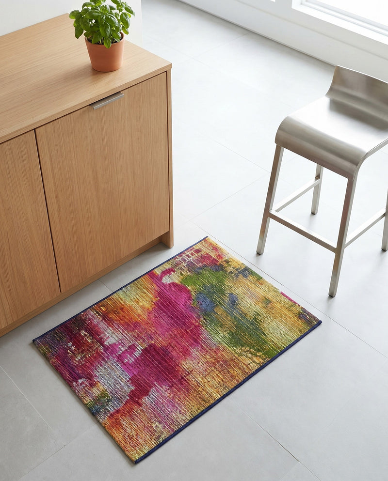 Urban Terrace Collection Area Rug -  Atrium Rectangle Multi  lifestyle 41