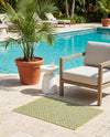 Urban Oasis Rugs Collection Area Rug -  Rooftop (Yellow and Aqua) Rectangle Yellow and Aqua  lifestyle 30