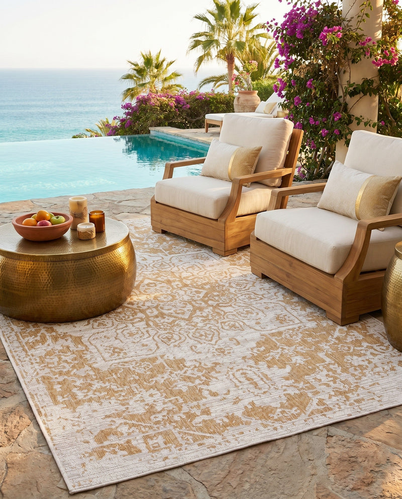 Urban Oasis Rugs Collection Area Rug -  Penthouse (Beige) Rectangle Beige  lifestyle 15