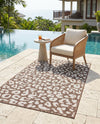 Savannah Escape Collection Area Rug -  Amazon (Brown) Rectangle Brown  lifestyle 20