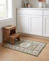 Tribal Terrace Treasures Collection Area Rug -  Incan Isle (Green) Rectangle Green  lifestyle 33