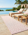 Savannah Escape Collection Area Rug -  Amazon (Pink Ivory) Runner Pink Ivory  lifestyle 44