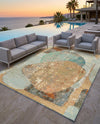 Urban Terrace Collection Area Rug -  Portico Rectangle Multi  lifestyle 20