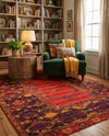 Safari Escape Rugs Collection Area Rug - Serengeti Rectangle Multi  lifestyle 14