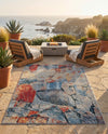Urban Terrace Collection Area Rug -  Boulevard Rectangle Multi  lifestyle 7
